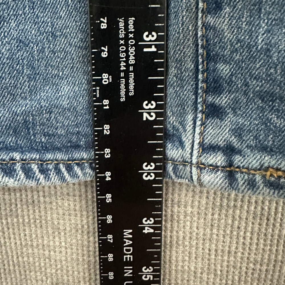 Levi's 514 Straight Fit Jeans Blue Denim Medium Wash Mens Size W38xL33 - Picture 4 of 16